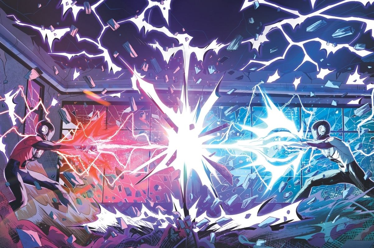 Radiant Black dueling laser blasters