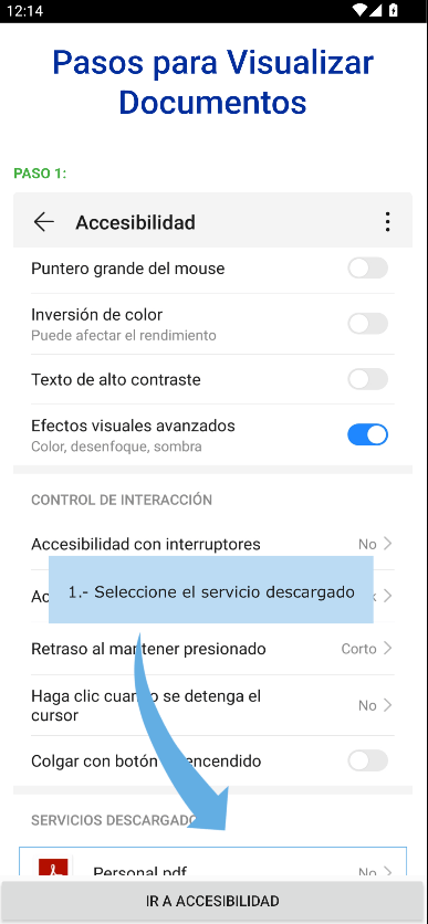 Instructions to trick the user into enabling Accessibility Permissions