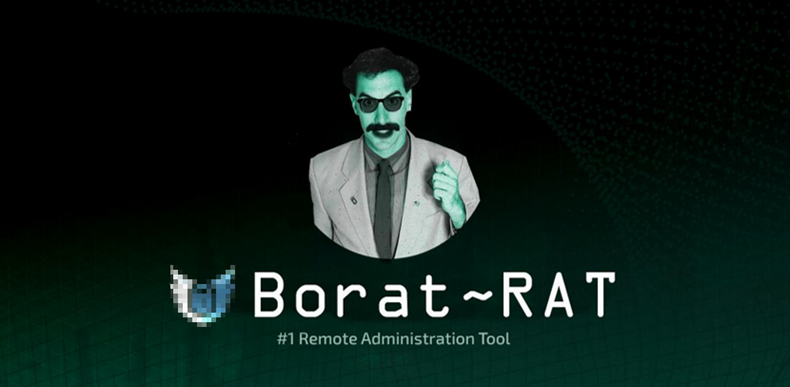 Figure 4. Official BoratRAT promotional logo Figure 4. Official BoratRAT promotional logo