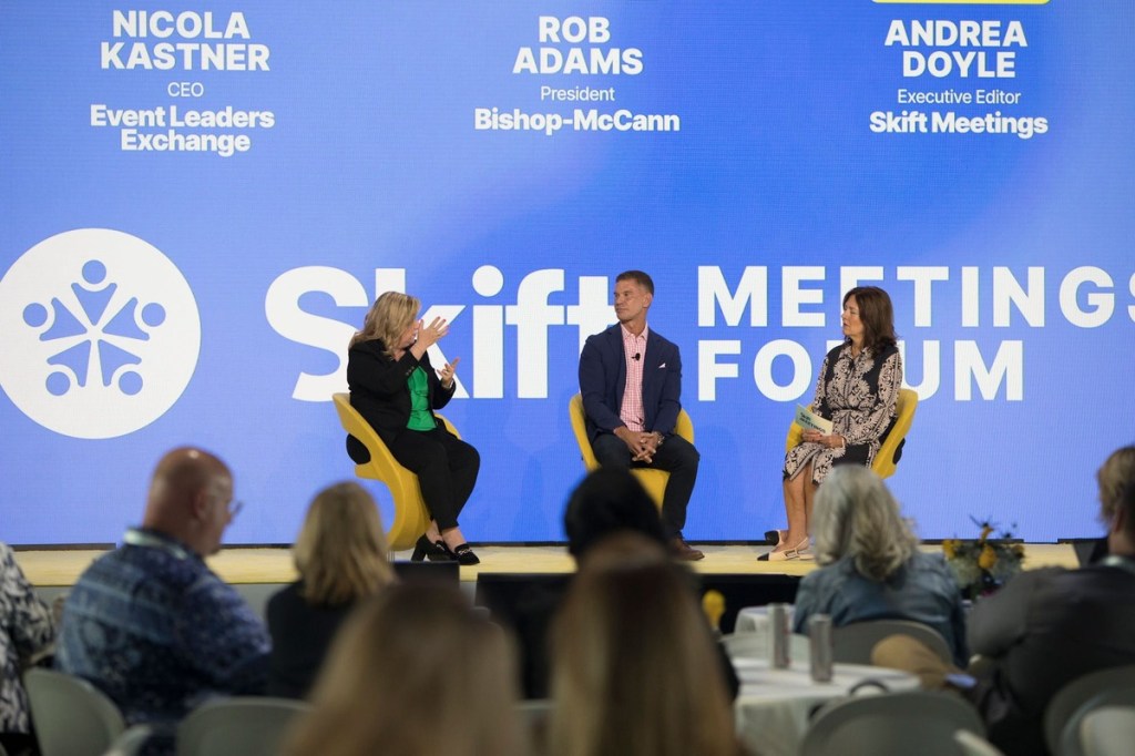 Skift Meetings Executive Editor in conversation with Bishop McCann President and ELX CEO