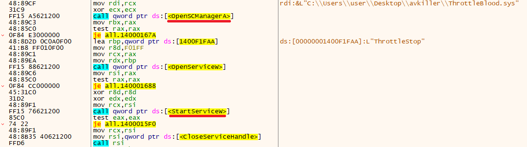 ThrottleStop/ThrottleBlood driver loading process