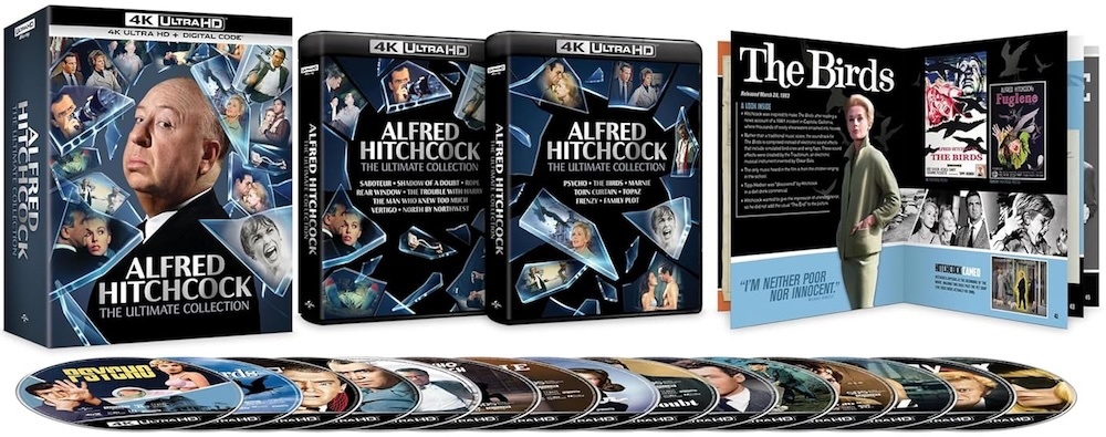 Alfred Hitchcock: The Ultimate Collection on 4K Blu-ray