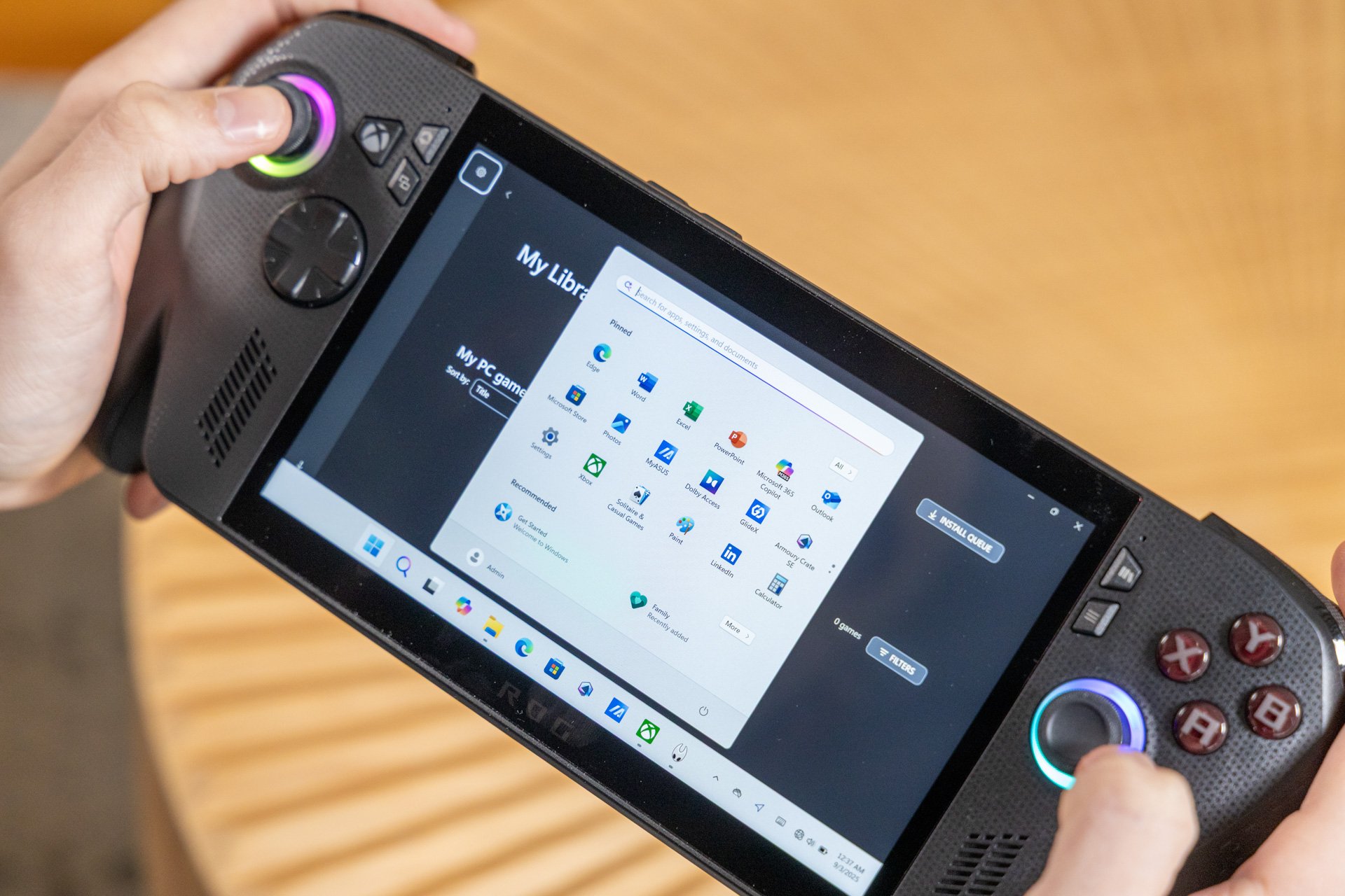 Asus ROG Xbox Ally X handheld hands-on